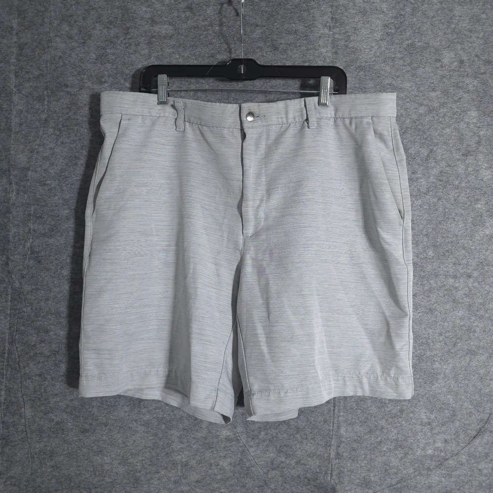 Callaway Shorts Mens Size 38 Gray Golf Flat‎ Front Chino Stretch Wasteband Solid